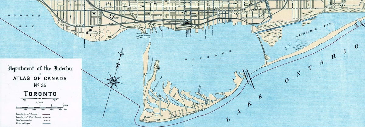 Зураг Торонто Боомтын 1906