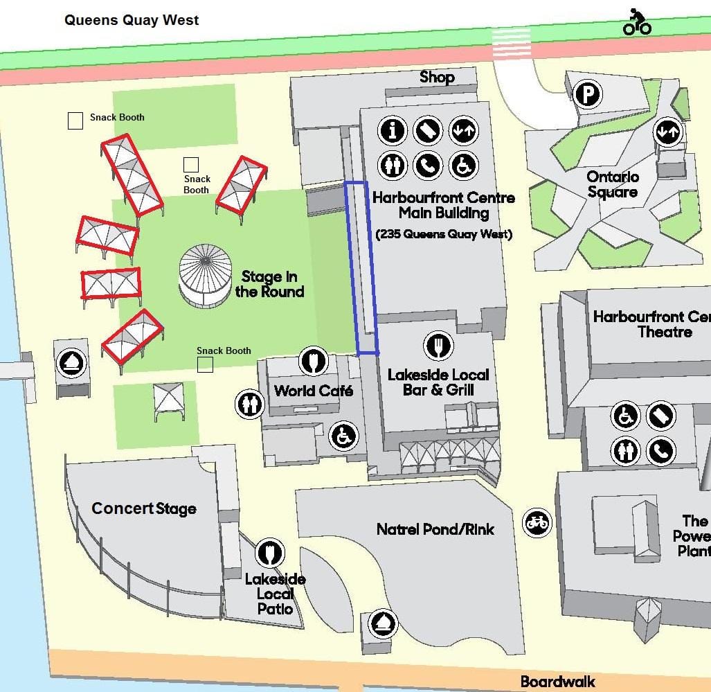 Зураг Торонто Harbourfront Төв