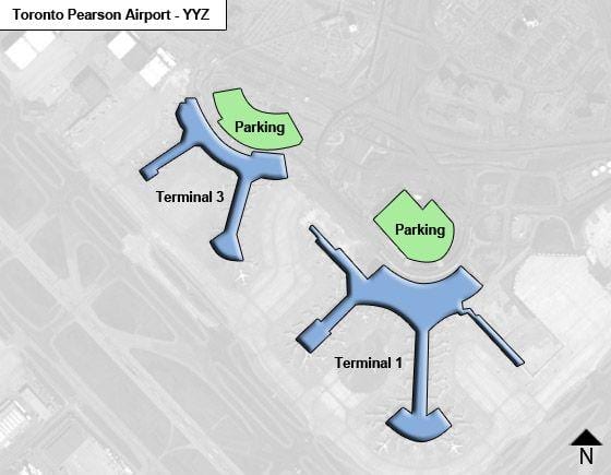 Зураг Торонто Pearson нисэх онгоцны буудал Канад