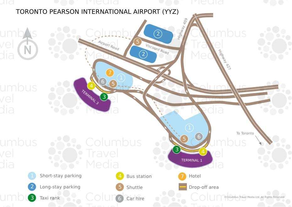 Зураг Торонто Pearson нисэх онгоцны буудал