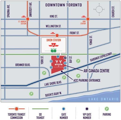 Зураг Air Canada Centre зогсоол - хэвээр байна