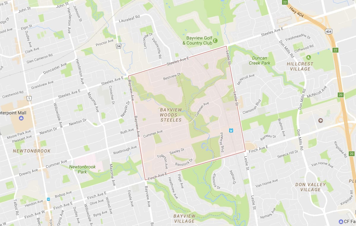Зураг Bayview Ой – Steeles хөрш Торонто