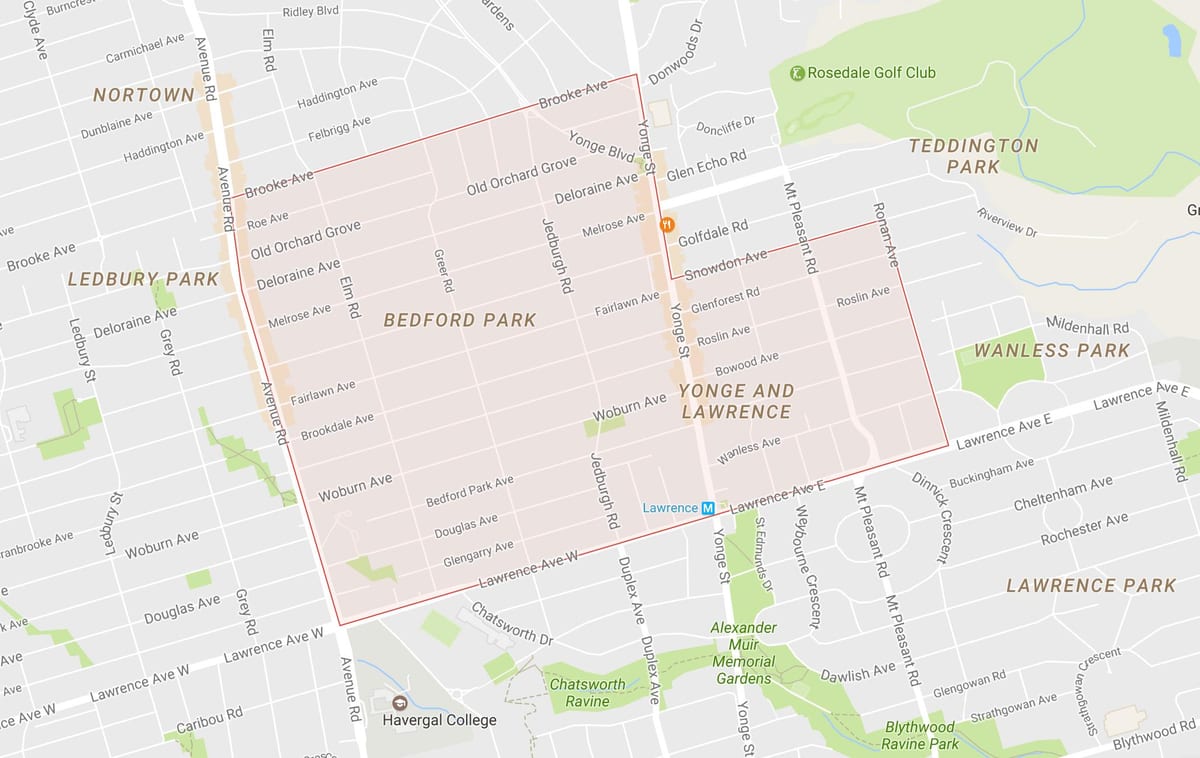 Зураг Bedford Парк хөрш Торонто
