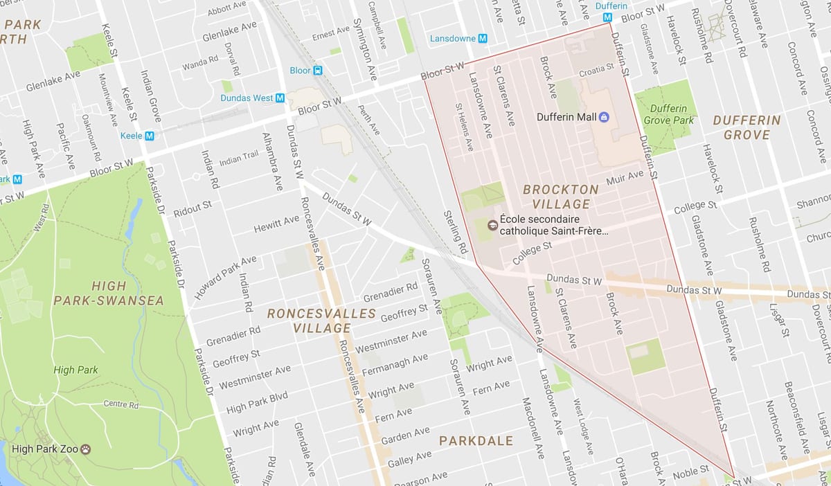 Зураг Brockton Тосгоны хөрш Торонто