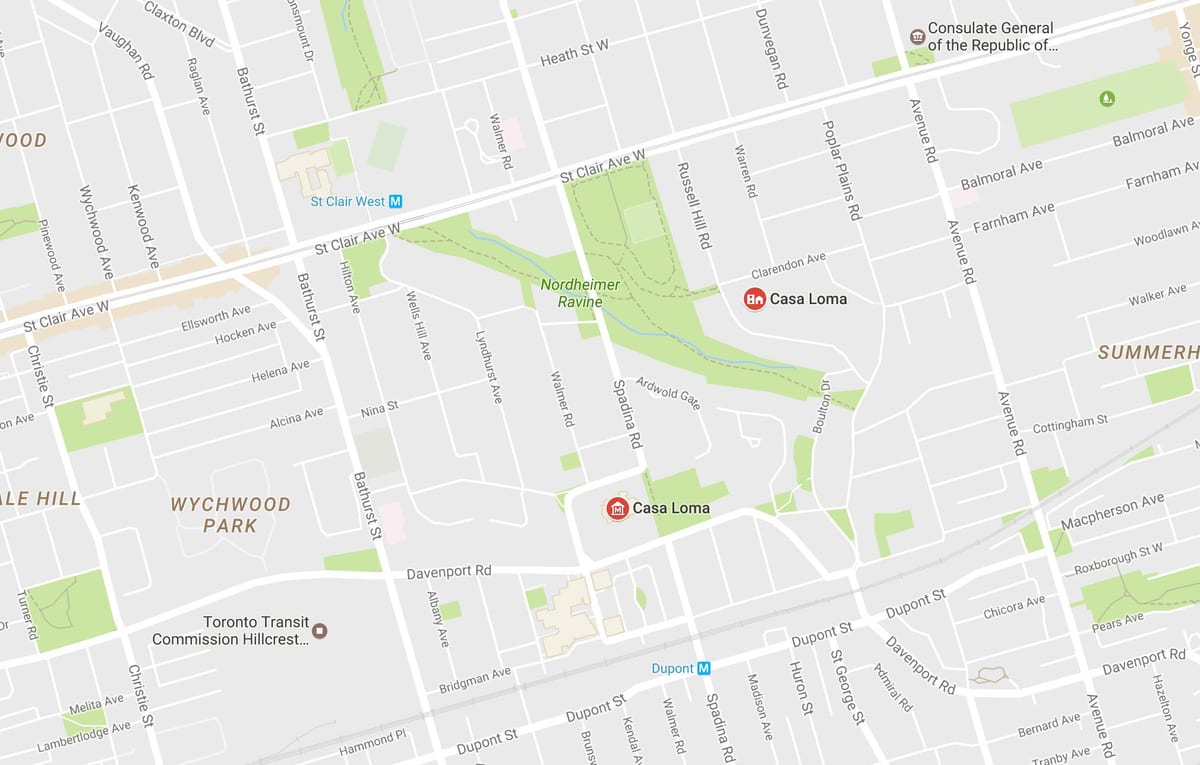 Зураг Casa Loma хөрш Торонто