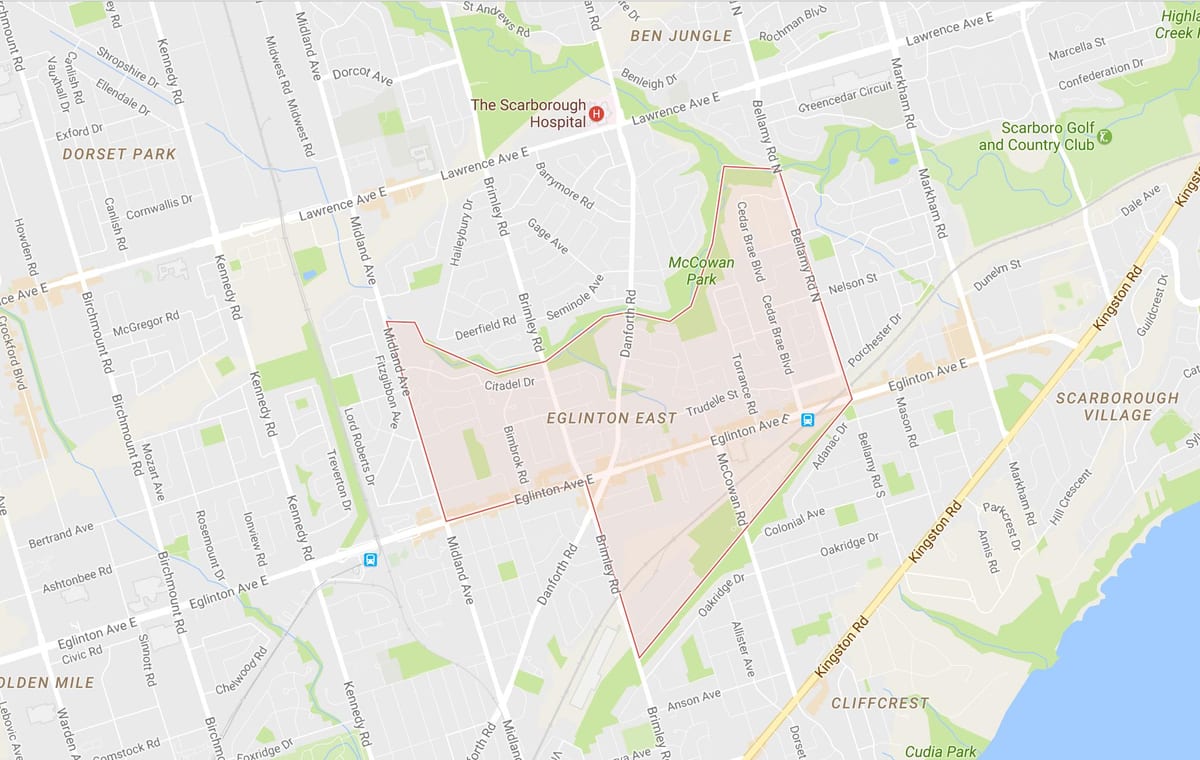 Зураг Eglinton Зүүн хөрш Торонто