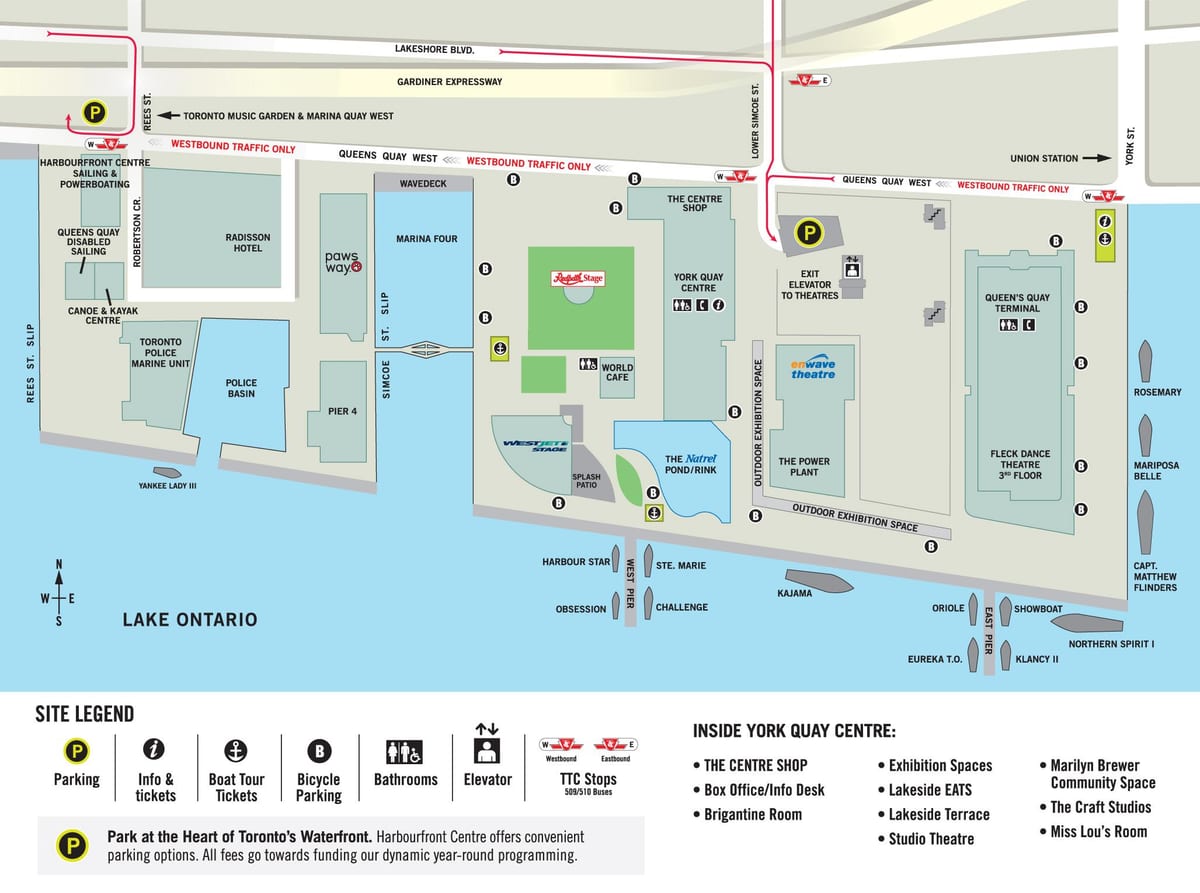 Зураг Harbourfront Төв Торонто