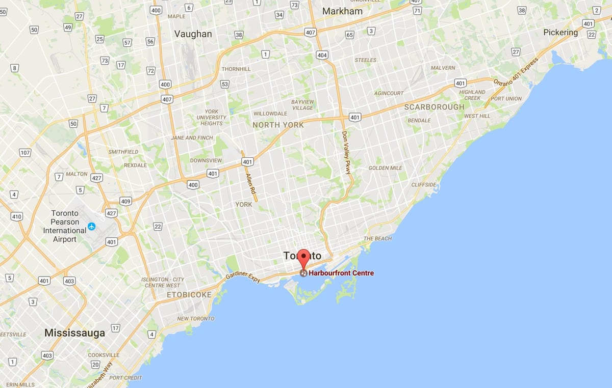 Зураг Harbourfront дүүргийн Торонто