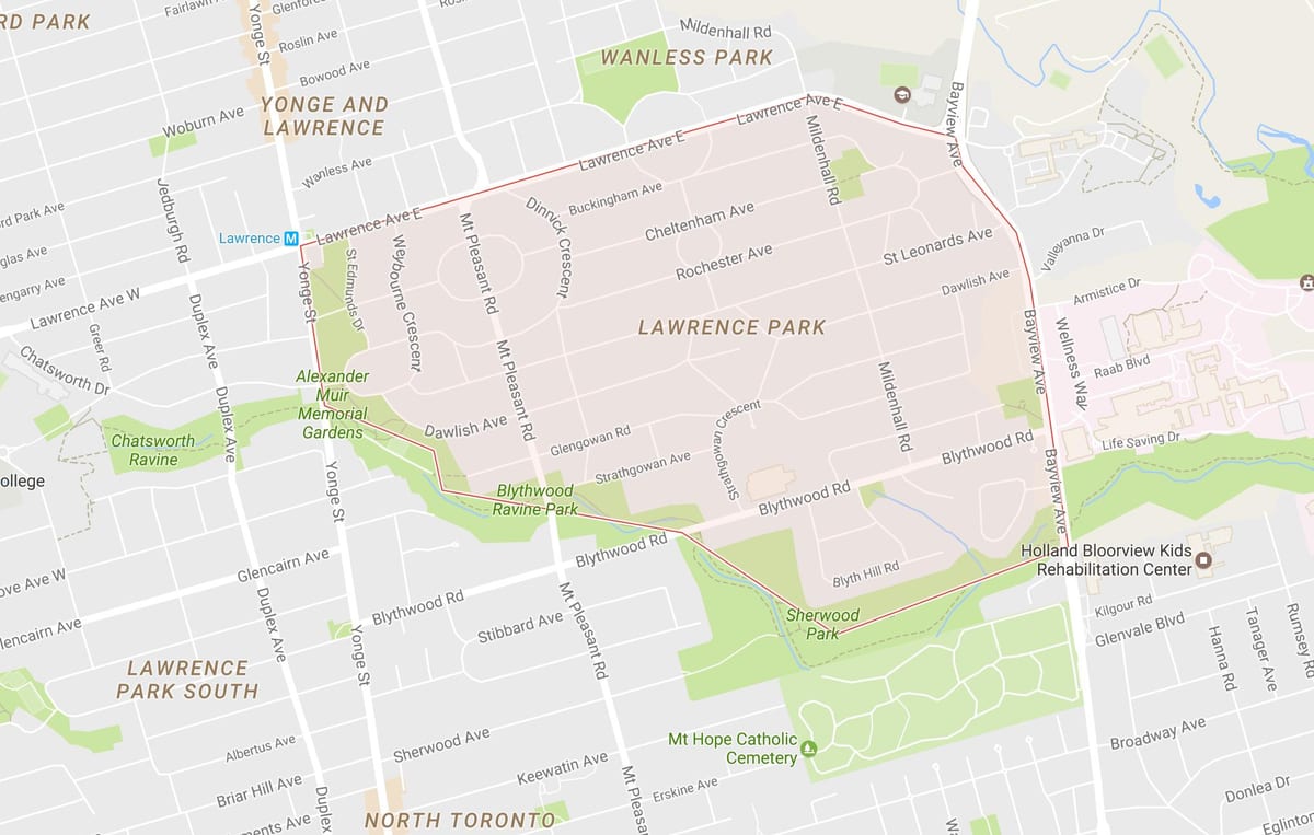 Зураг Lawrence Парк хөрш Торонто