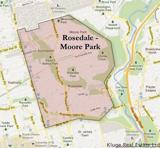 Зураг Rosedale Мур Парк Торонто
