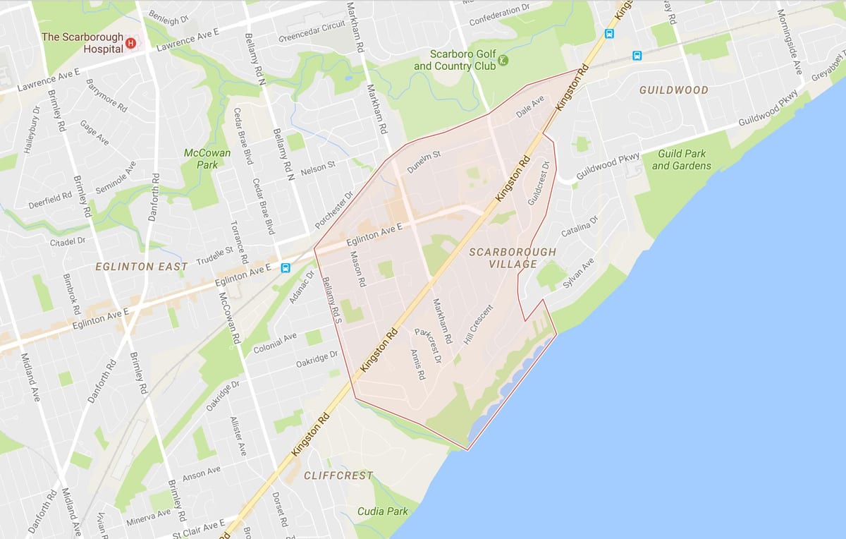 Зураг Scarborough Тосгоны хөрш Торонто