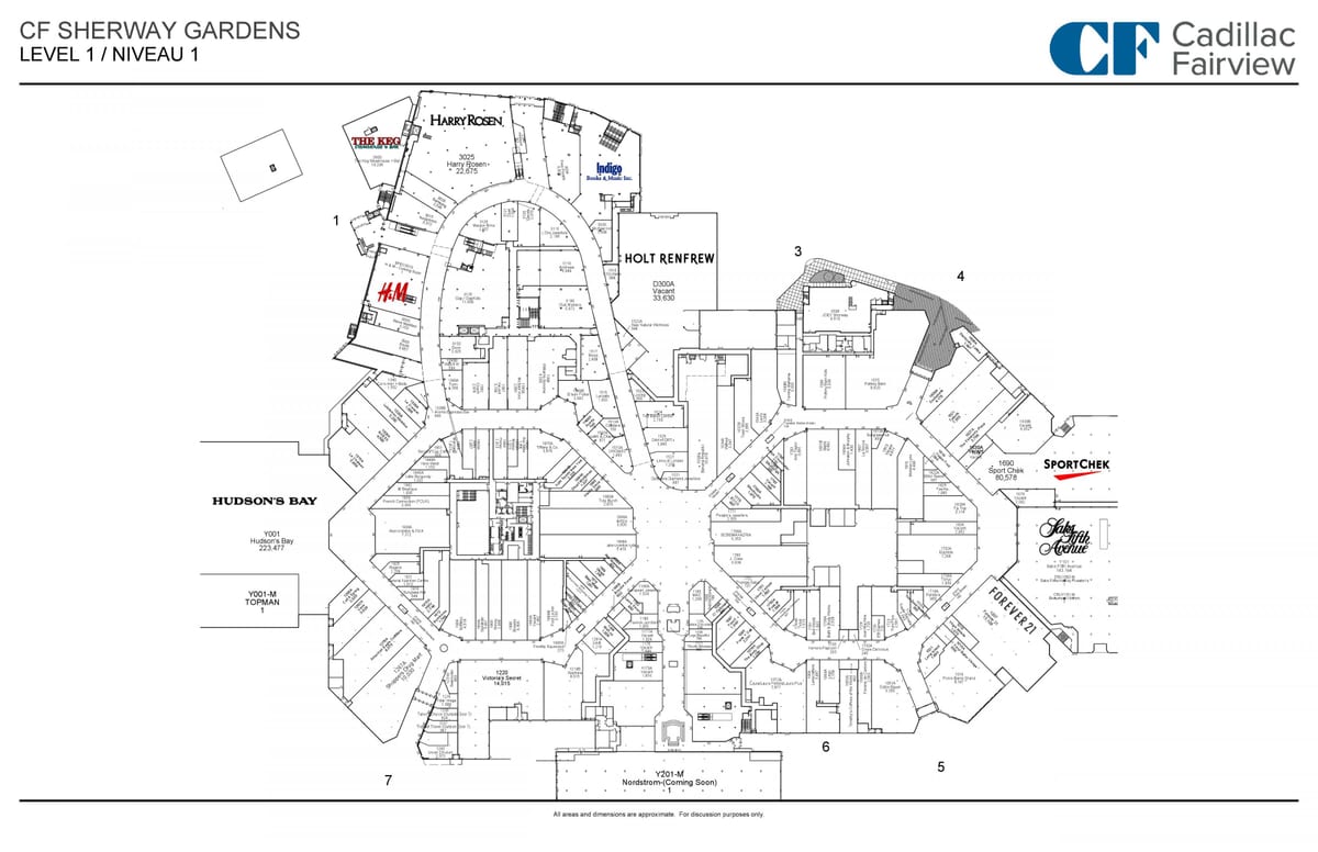 Зураг Sherway Цэцэрлэг түвшин 1