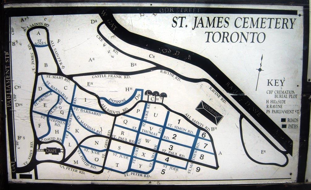 Зураг St James оршуулгын газар