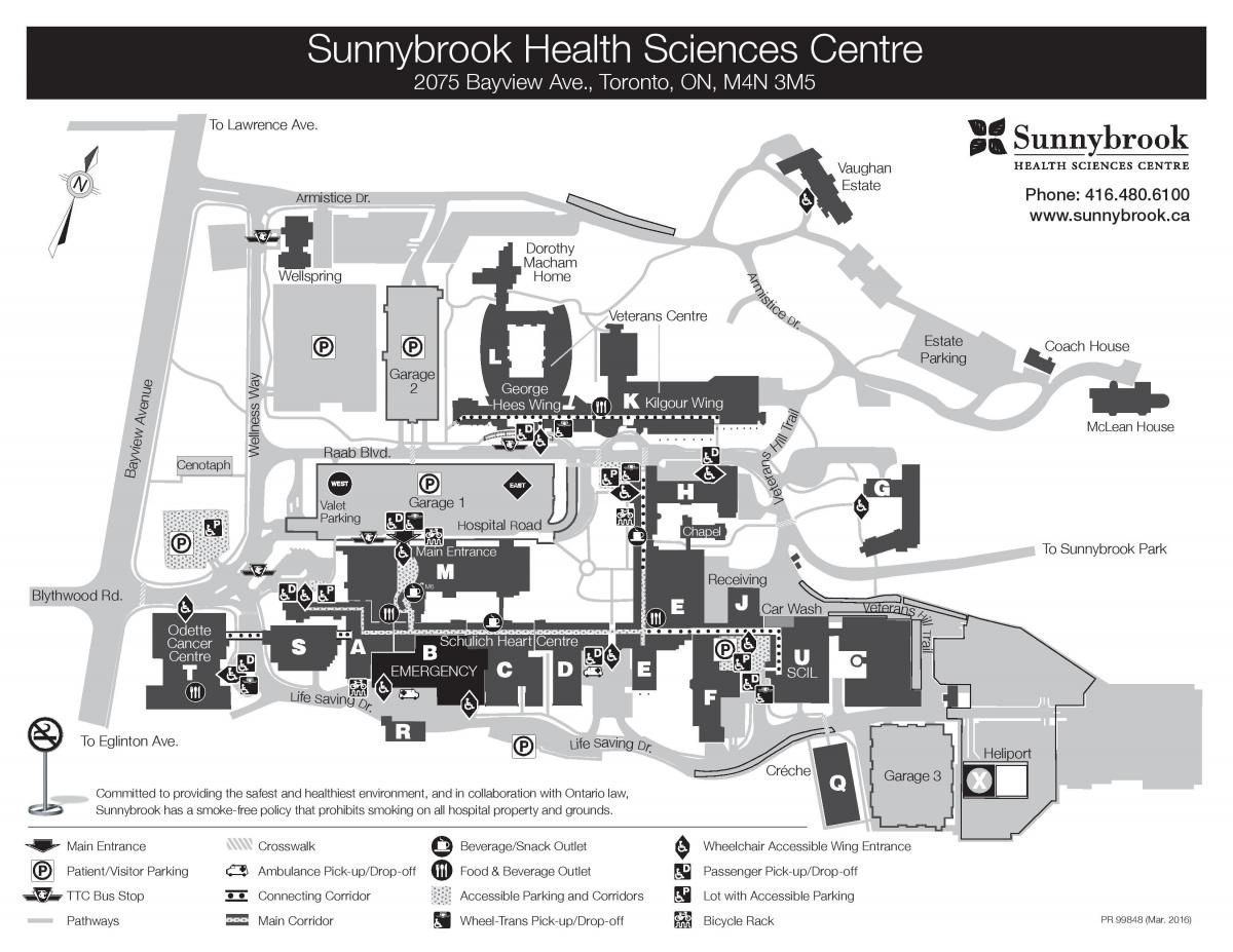 Зураг Sunnybrook Эрүүл мэндийн шинжлэх ухааны төв - SHSC