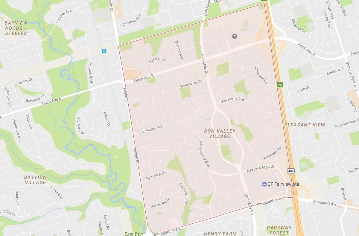 Газрын зураг газрын Самрын хөрш Торонто