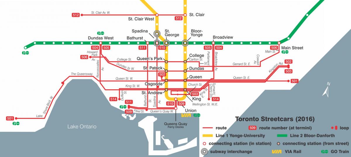 Зураг Торонто трамвай систем