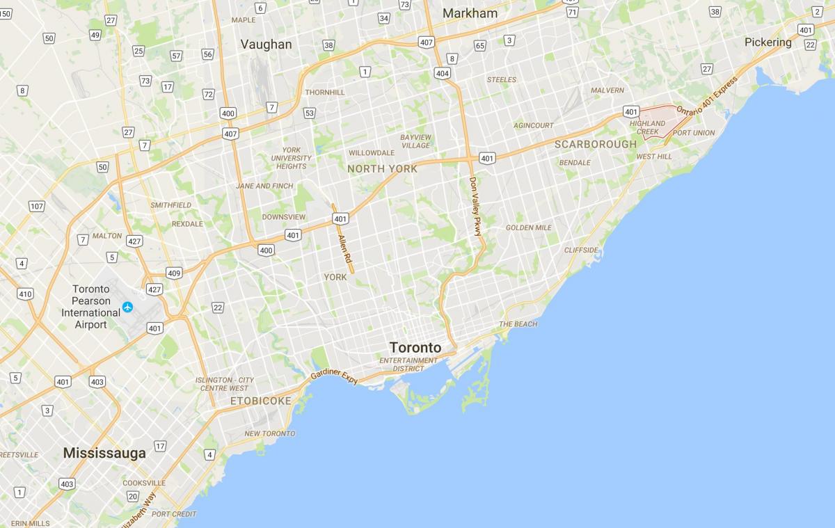 Газрын Өндөрлөг Creek дүүргийн Торонто