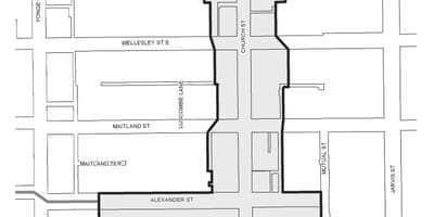 Зураг Сүм-Wellesley Тосгоны бизнесийн Сайжруулах Бүсийн Торонто