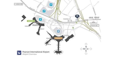 Зураг Торонто-гийн нисэх pearson тойм