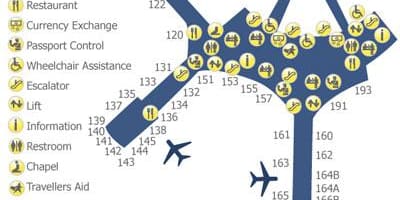 Зураг Торонто Pearson нисэх онгоцны буудлын терминал 1