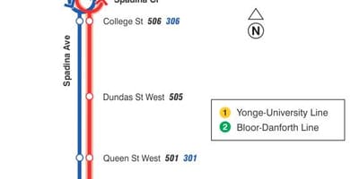 Зураг трамвай шугам 510 Spadina