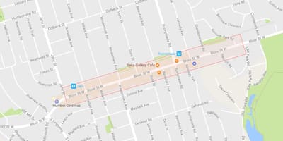 Зураг Bloor Баруун Тосгоны хөрш Торонто