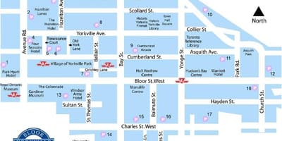 Зураг Bloor Yorkville метро