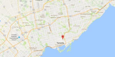 Зураг Cabbagetown дүүргийн Торонто