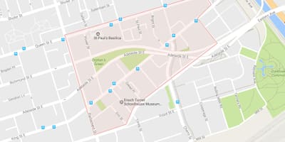 Зураг Corktown хөрш Торонто