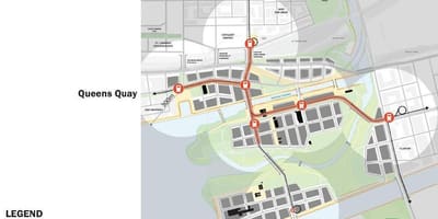 Зураг Projets Зүүн Эргийн Зүүн Bayfront Торонто