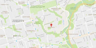 Зураг Rosedale хөрш Торонто