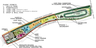 Зураг Sunnyside Дугуйн Парк бүсийн Торонто