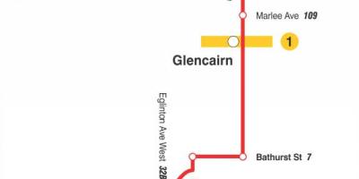 Зураг TTC 14 Glencairn автобусны маршрут Торонто