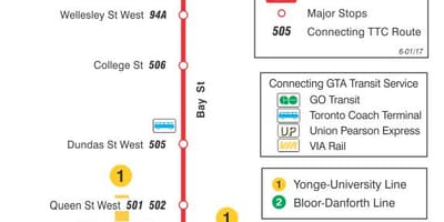 Зураг TTC 6 Булан, автобусны маршрут Торонто