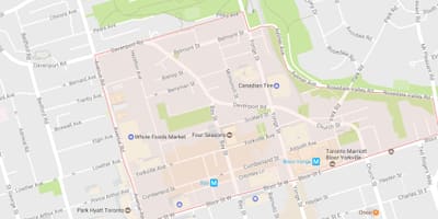 Зураг Yorkville хөрш Торонто